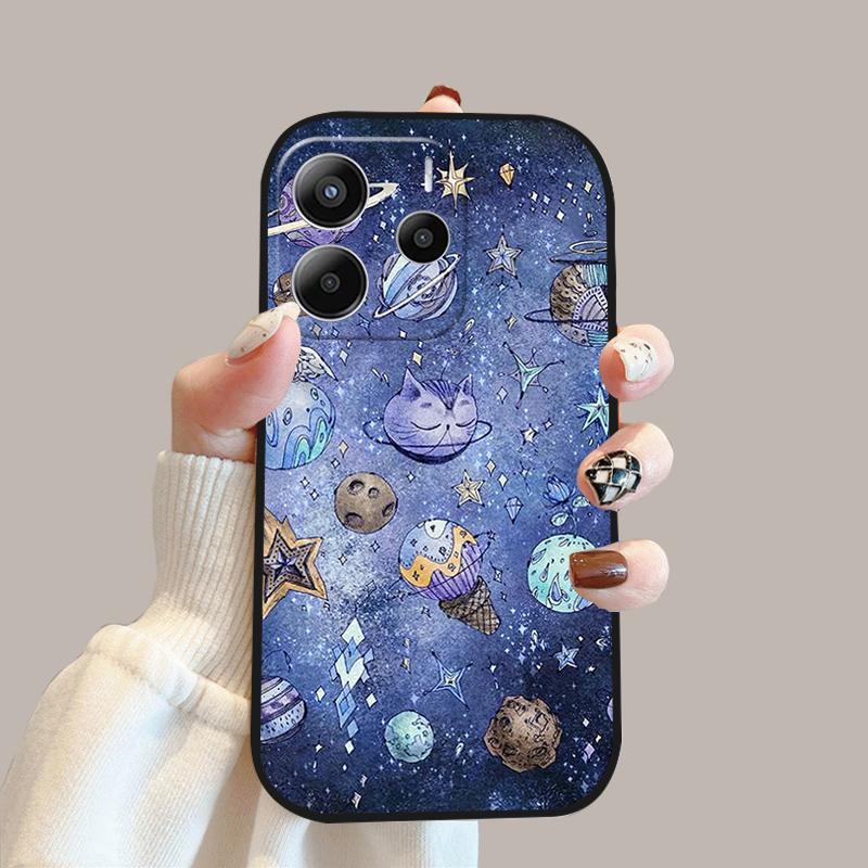 Für Redmi Note 14 5G Weiche Hülle 24094RAD4G Silikon TPU Handy Rückseite Abdeckung Para Für Redmi Note 14 4G Handy Schutz Stoßfänger Fundas
