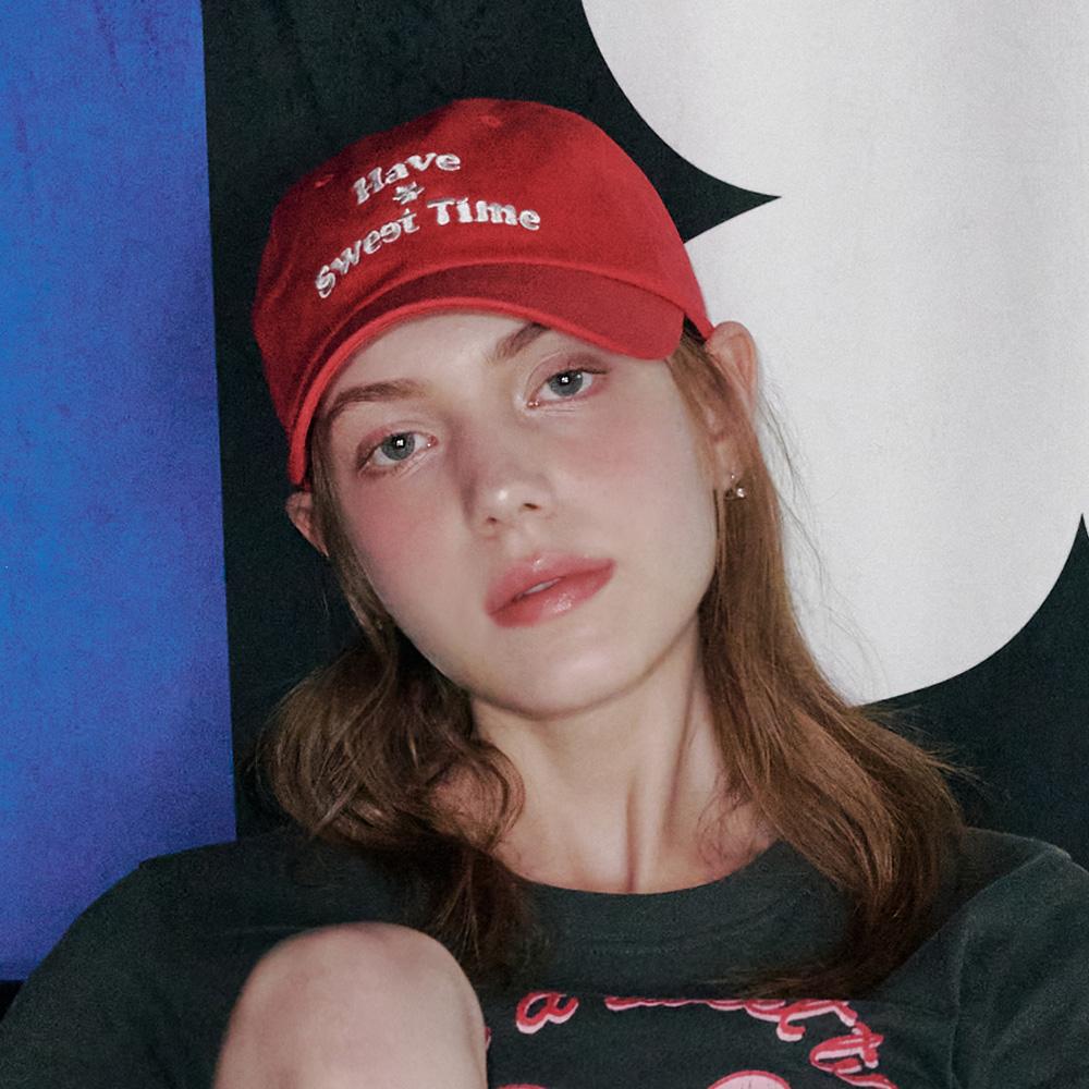 Solteuaenchokollis [Hast] Sweet Basic Ball Cap Red 4C2521002