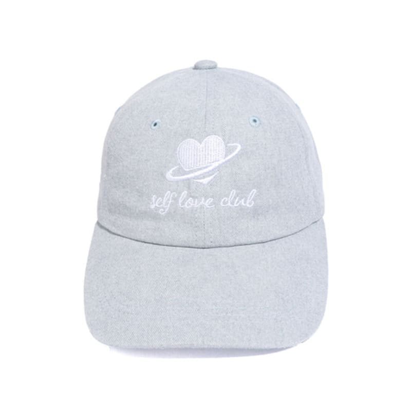 Net Social Club SELF LOVE PIGMENT WASHED CAP (SKY BLUE)