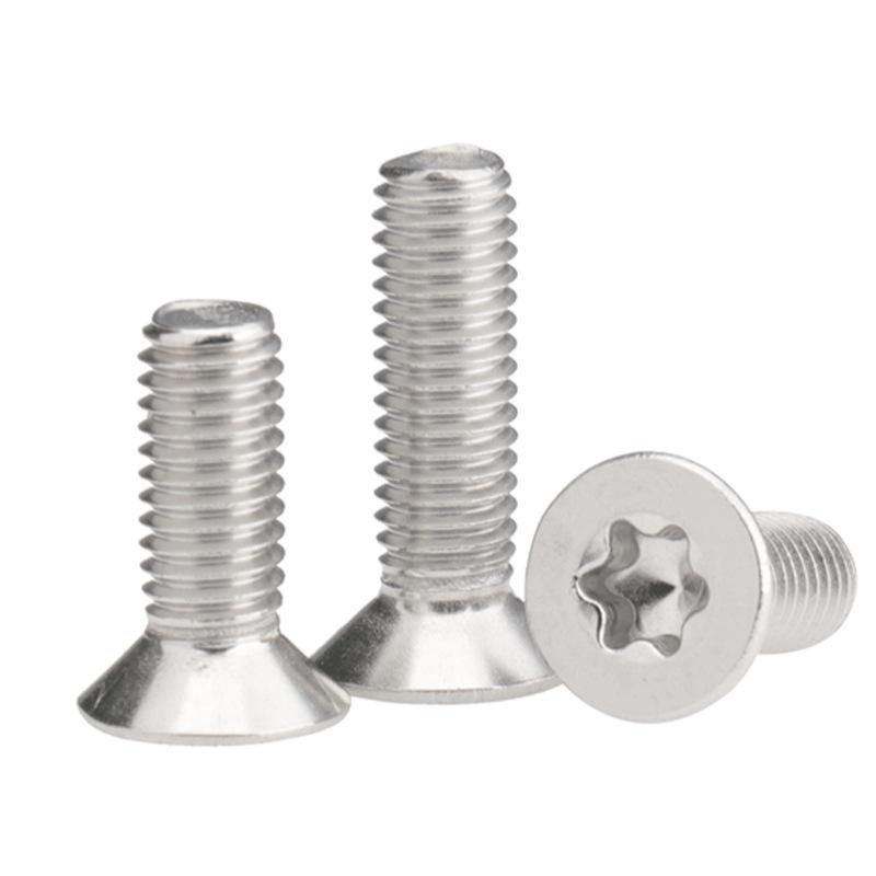 201 Stainless Steel Hexagonal Countersunk Head Screw M2.5/M3/M4/M5
