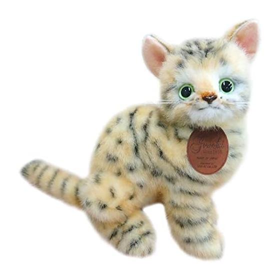 Sanei Boeki Original Plush Graceful (Made in Japan) Bengal Cat Sitting W16 x D11 x H23cm Cat I-7553