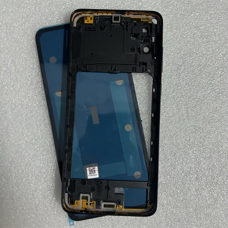 For Samsung Galaxy 05 055 Phone Housing Middle FrameBattery Back Cover Case Panel Lid Rear With Camera Lens