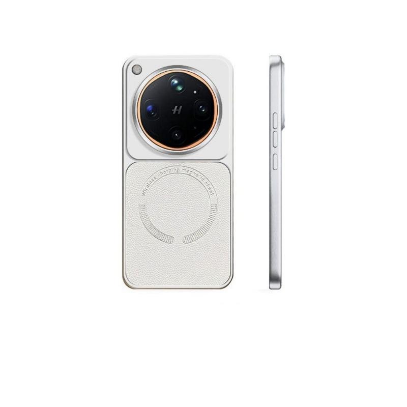 Custodia in Pelle per Oppo Find X9 Ultra Custodia con Cover Posteriore per Ricarica Wireless per OPPO FIND X9 ULTRA