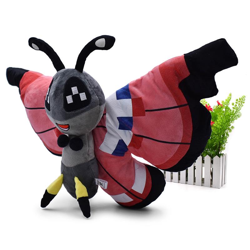 Butterfree Butterfly Plush Doll Caterpie Volcarona Scolipede Vivillon Soft Peluche Stuffed Toy Kawaii Anime Insect Gift