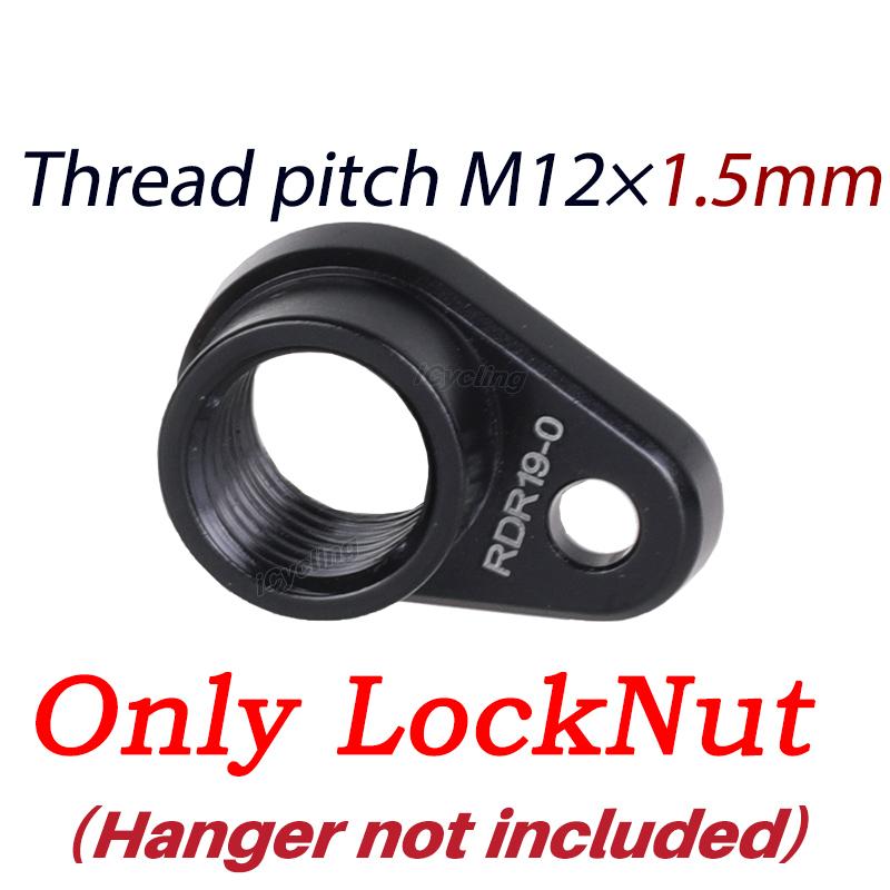 Derailleur Hanger For Ridley RDR19-0 Noah Fast MY19 Helium SLX DISC Replaceable Hanger HAARCERID041 Thru Axle Dropout LockNut