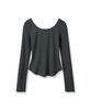 AVANDRESS Stretch Round Top_5Colors
