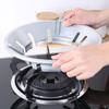 Gas Stove Windproof Shield Windproof Ring Stainless Steel Gas Picnic Cookers Outdoor Wind Deflectors Stove Windshield