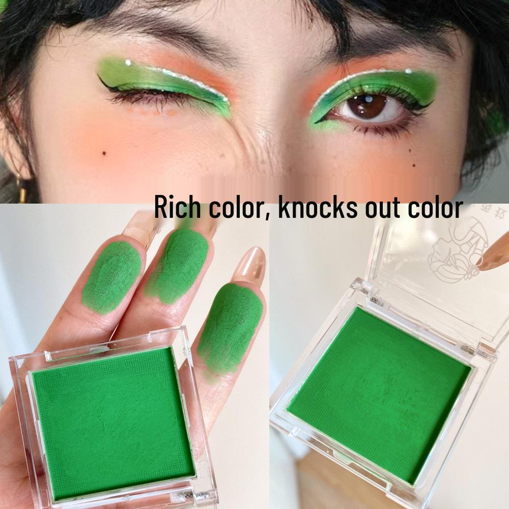 

Матовые тени для век насыщенного зеленого цвета для Рождества: Насыщенная цветопередача в желтом, синем, красном и фиолетовом цветах 2g