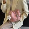 2025 summer new bag women's niche design high-end chain bucket bag fashion strap shoulder bag