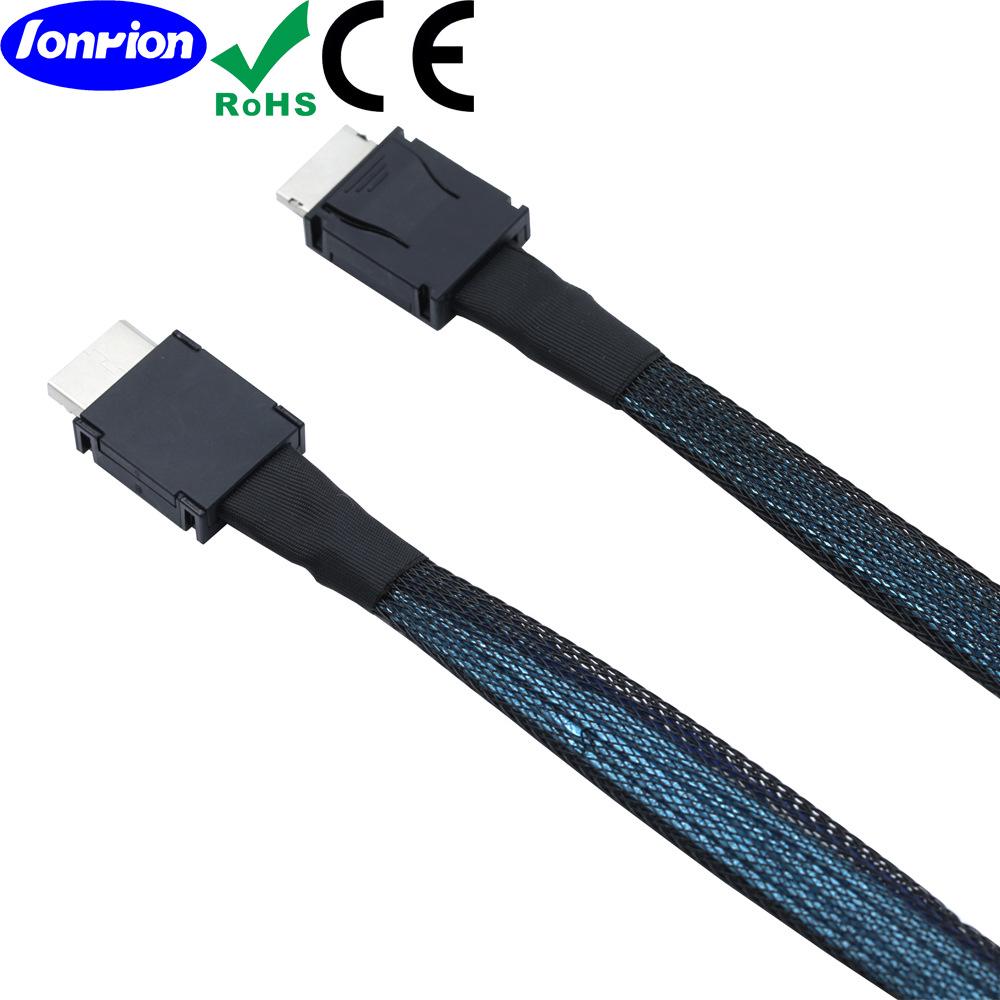 PCIe Oculink MiniSAS SFF-8611 4I To 4I High-Speed Internal Server Cable