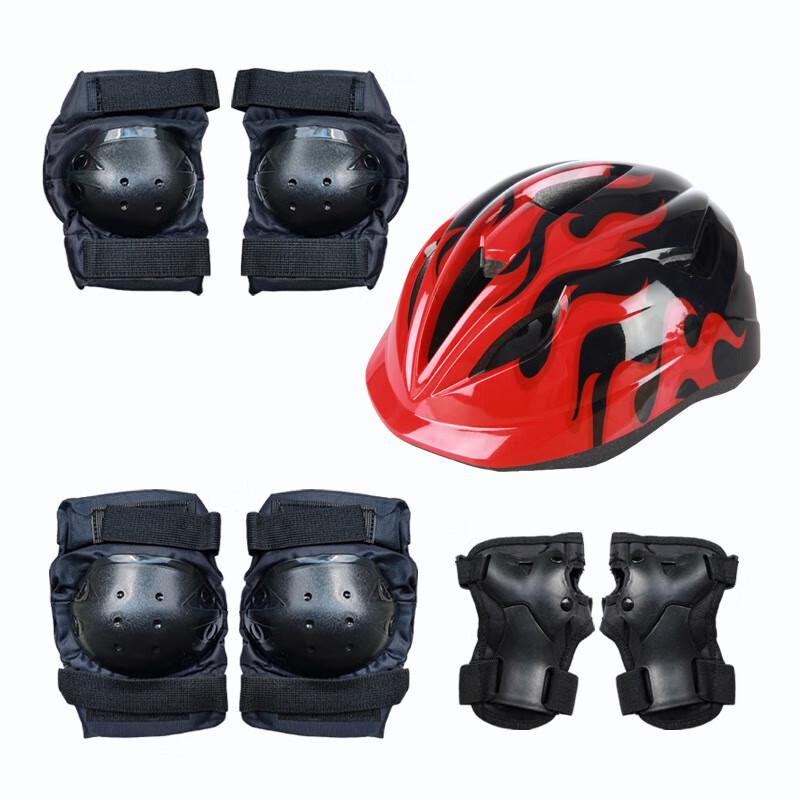 Kids  Roller Skating & Cycling Helmet and Protective Gear Set One Size