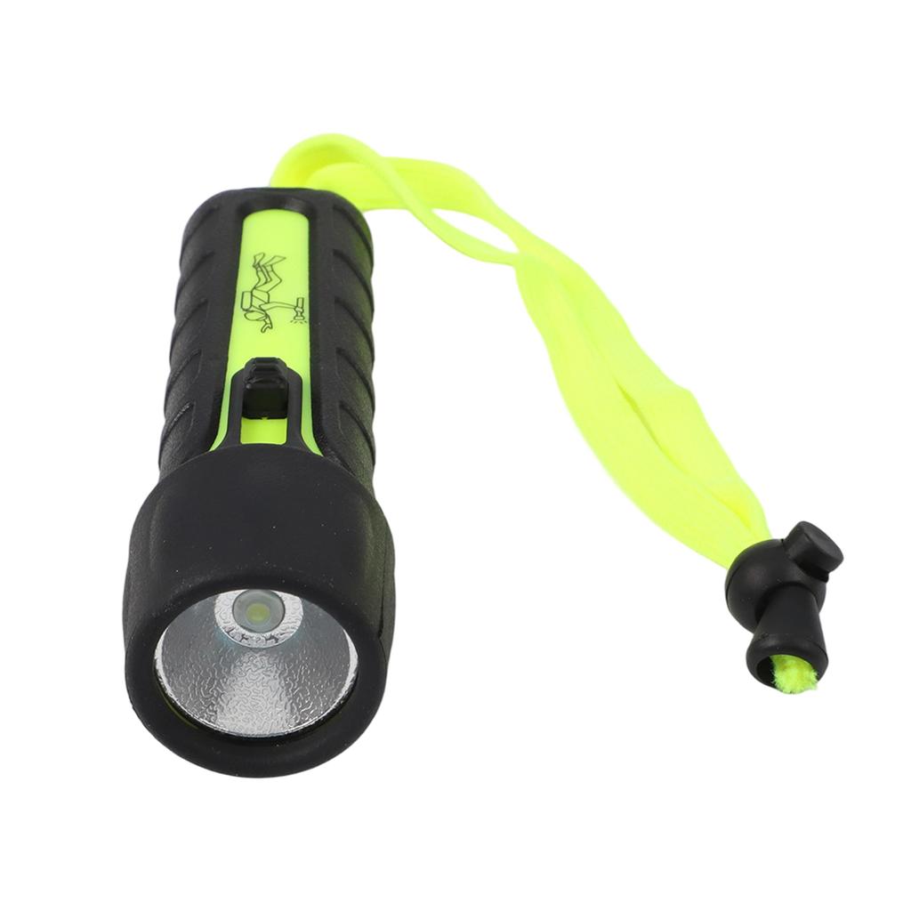 Torch Diving Flashlight Lantern Light PC+TPE Portable