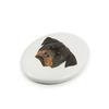 Rottweiler -Płytka Ze Zdjęciem I Napisem Geometryczna Marki Art-Dog
