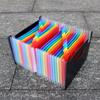 A5 Folder Large Capacity Expanding File Financial Invoice Folder Ticket Clips Folder Multi-Layer Classification Document Storage Box