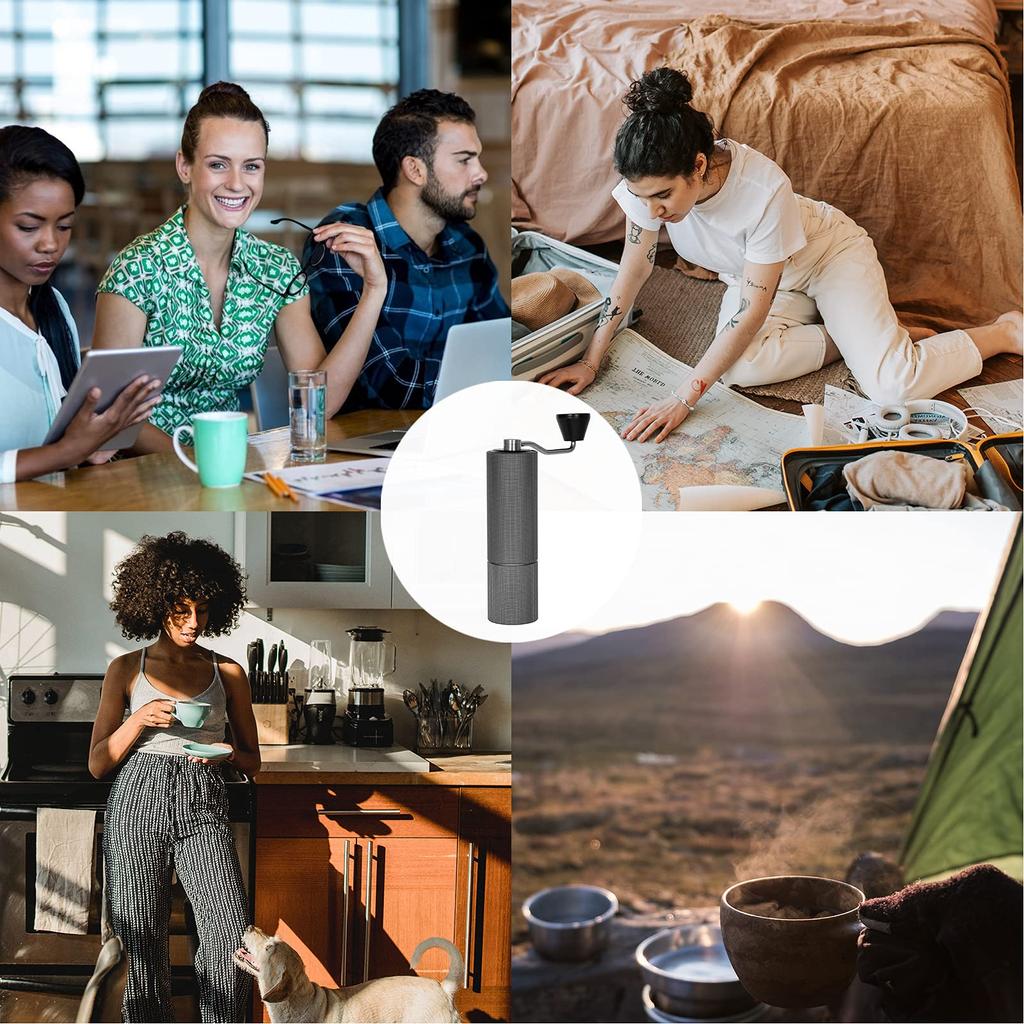 TIMEMORE Coffee Mill Manual Timemore C2 Max New Larger Capacity 25g Adjustable Coarseness Lightweight Labor-Saving Portable Easy To Clean Stainless