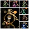 Elegant Genshin Impact Crystal Keychain With Stunning Led Colorful Light For All Occasions