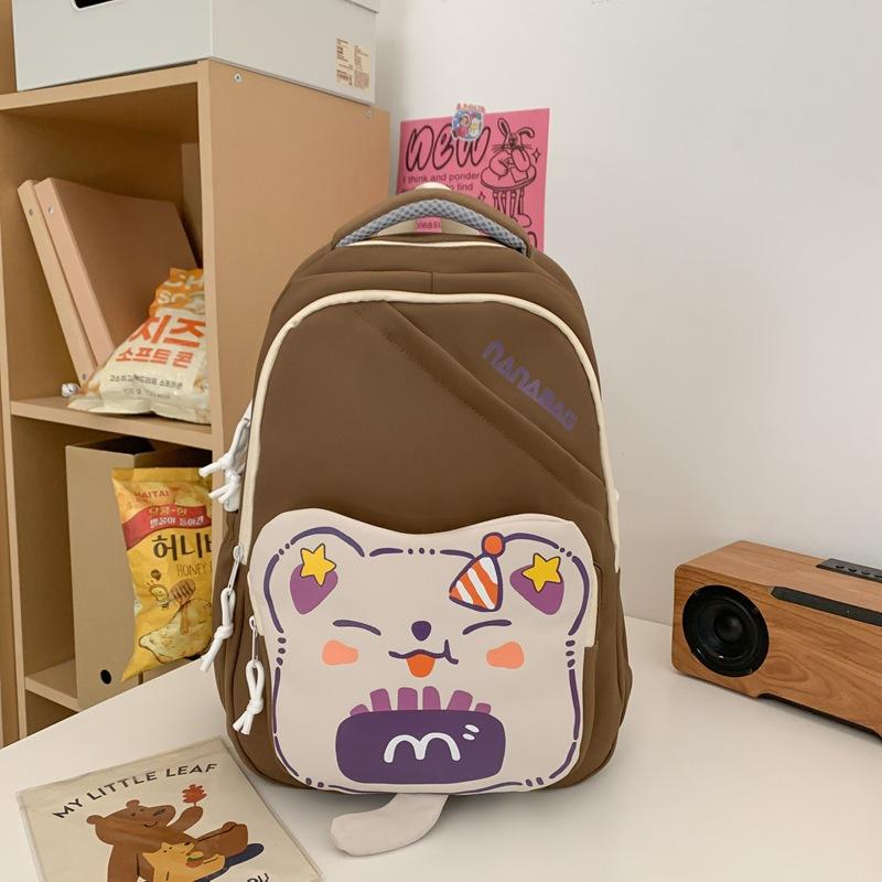 Schoolbag Cute Cartoon Student School Bag Female Japanese ins Small Fresh College Fengsen Junior High School Large Capacity Backpack