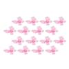 50pcs Purple & Pink DIY Craft Butterflies Small Size Artificial Gem Butterflies  For Home Decor