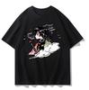 Children Pure Cotton Versatile T‑Shirt with Demon Slayer Q‑Style Hashira Character Graphic Print Women And Men T-shirt
