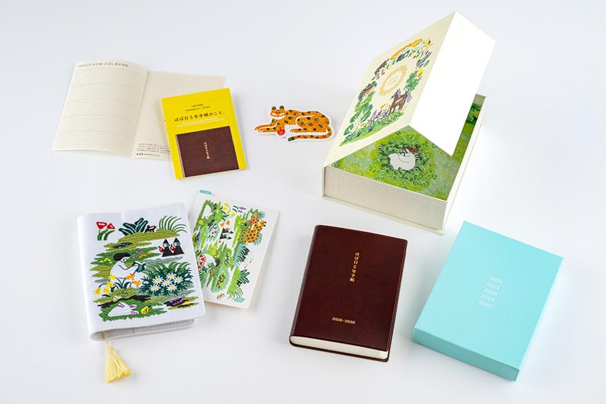 Hobonichi Techo 2026 by Iyo Okumi / Hobonichi 5-Year Techo Gift Set haconiwa (2026-2030) [A6 Size]