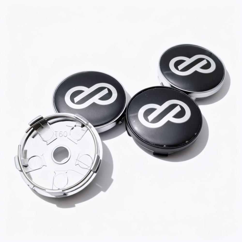 4pcs JDM ENKEI Logo Emblem Badge Car Wheel Center Caps 60MM 56MM Wheels Hub Cap Rim Hubcaps Dust Cover Replace Car Accessories