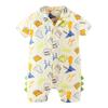 Mini Balabala Boys' Summer 2024 Soft Breathable Romper