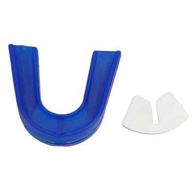 Verdickter Mundschutz Sportlicher Athletischer Mundschutz für Football Basketball Lacrosse Hockey Boxen Jujitsu Blau