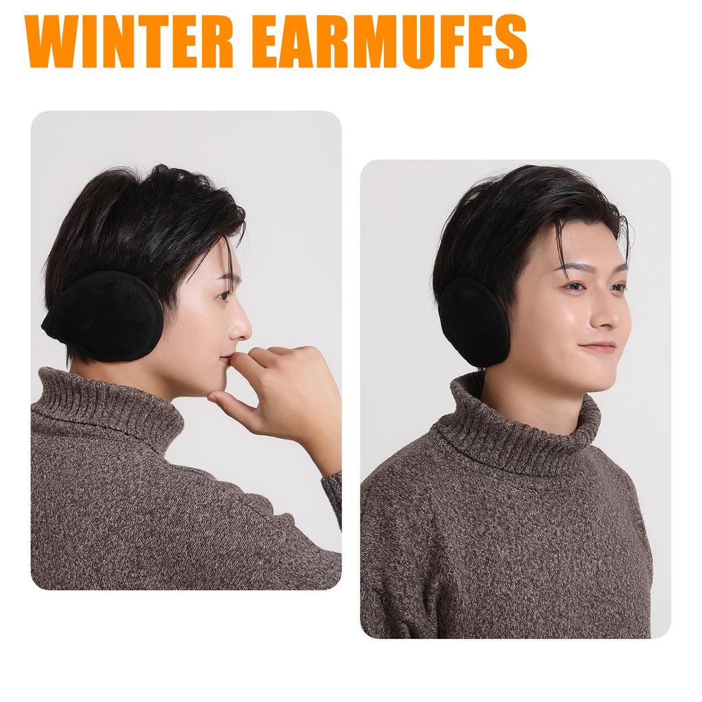 Winter Earmuffs Women Men Cold Weather Earmuffs Outdoor Travel Warm And Thickened Earmuffs Headband Hair Band