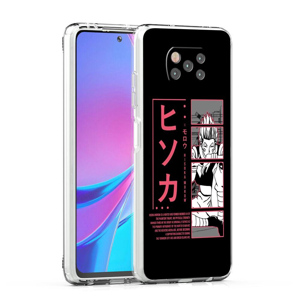 Custodia per telefono Anime Hisoka HUNTER X HUNTER per Xiaomi Poco X3 NFC F3 M3 X4 M4 Pro 5G Mi 11 Lite Ultra 11T 11X 12 12T Pro 11i Cover