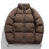 Men S Loose Thick Stand Collar Padded Jacket Winter Casual Coat