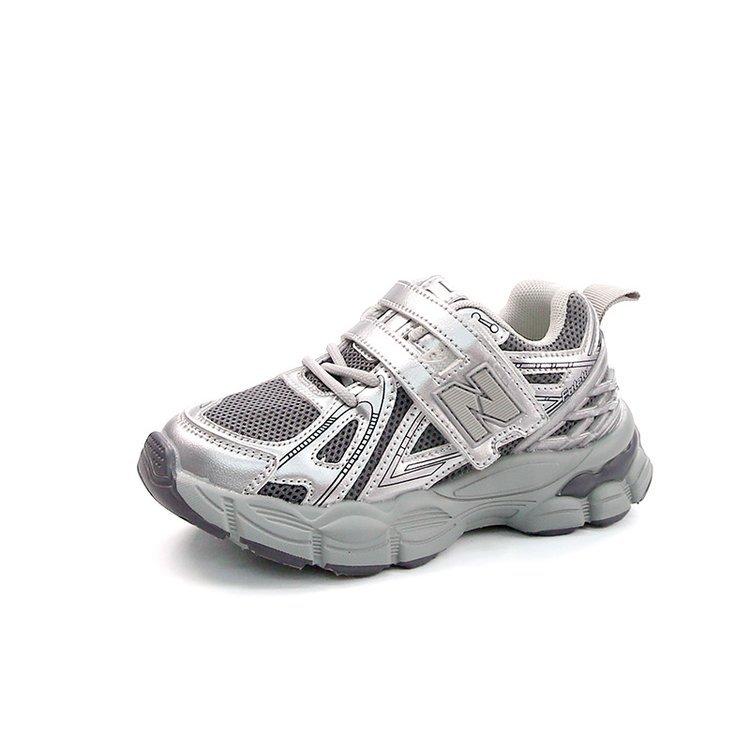 

Boys shoes 2025 spring and autumn new children s soft-soled non-slip sports shoes medium and older children s mesh breathable girl dad shoes 36