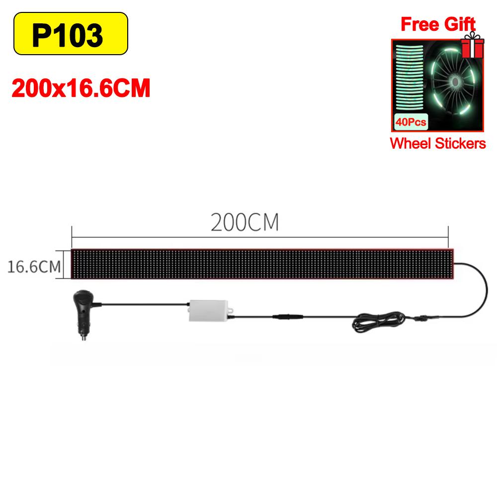 Devil's Eye Truck Parbriz Telecomandă Flexibil Led Eye Animation Display Derulare inteligentă Mesaj Ochi Soft LED Panou