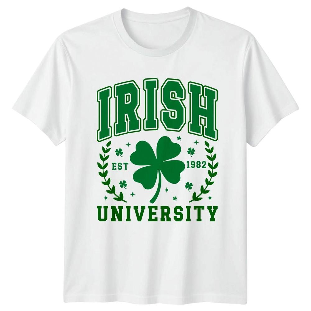 Irish University Est 1982 Culture Unisexs TShirt Unisexs Graphic Tee S