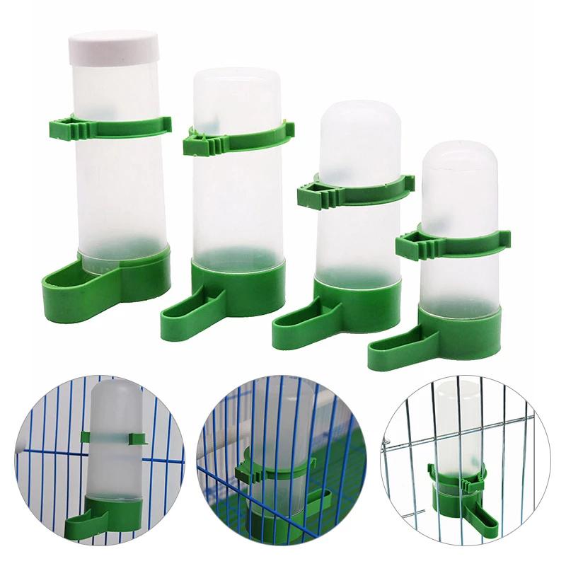 6 Piezas Bebedero de Agua para Aves Comedero Fuente Bebedero Automática Taza para Beber para Mascotas Cuencos