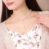 2019 Versatile Pearl & Rhinestone Pendant Clavicle Necklace for Women