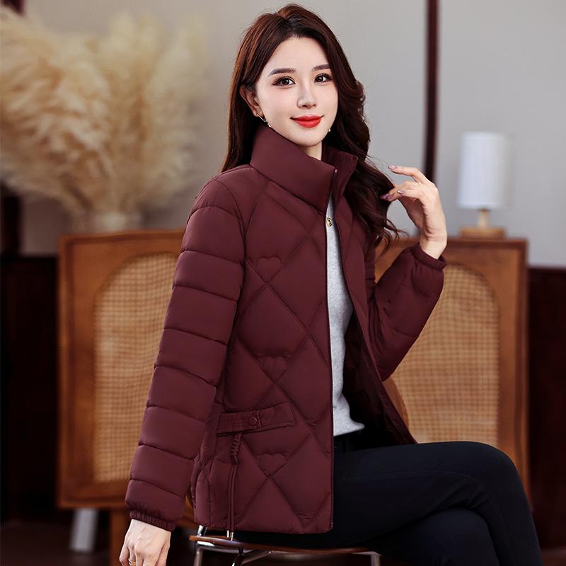 Winter Clothes Small Mother Clothes Short Thickened Down Cotton Clothes In the Elderly Large Size Coat
