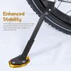POPETPOP Side Stand Pad Side Stand Holder For Z900RS Z1000 Z1000R Universal Anti-Slip Aluminum