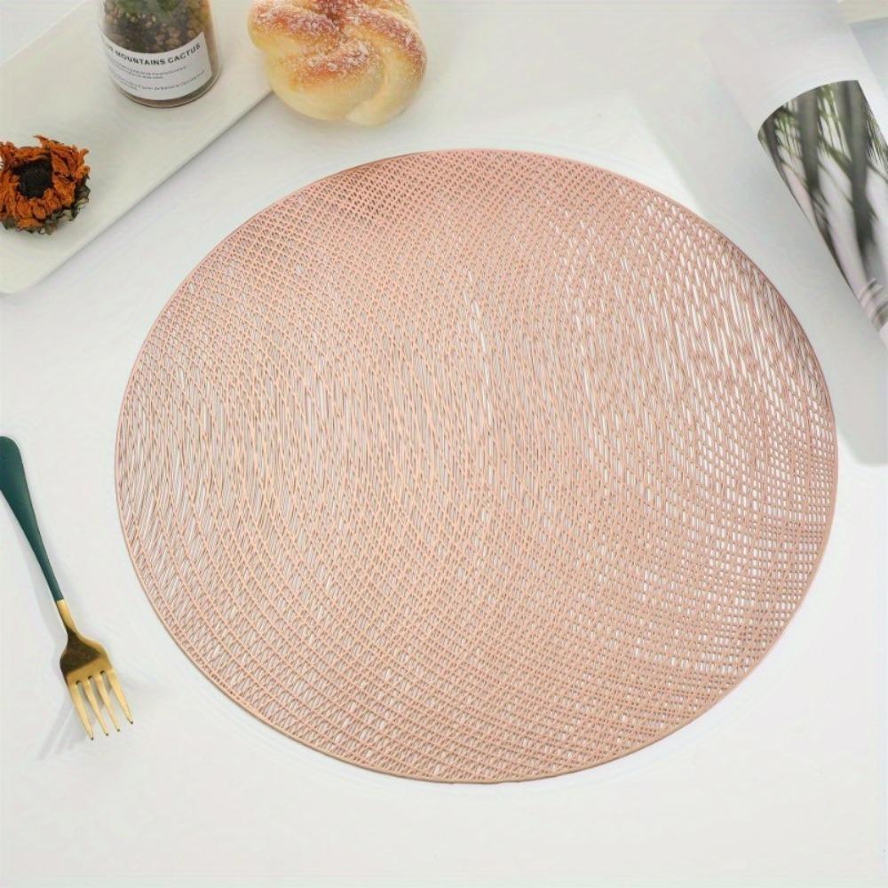 2 st Runda Bordstabletter Kök Matbordsunderlägg Biffunderlägg Värmeisolerande Skydd Restaurang Heminredning