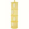 4 Compartments Hanging Mesh Toy Storage Hammock For Kids Room Toys Gloves Hats Socks Foldable Plush Animal Storage Net