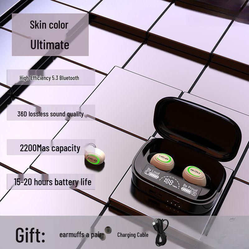 

2025 Bluetooth Wireless Headphones: Mini, Super Long Standby (72 Hours), Heavy Bass, Compatible with Mobile Phones & Android Devices. Standard Quality - Clear Calls