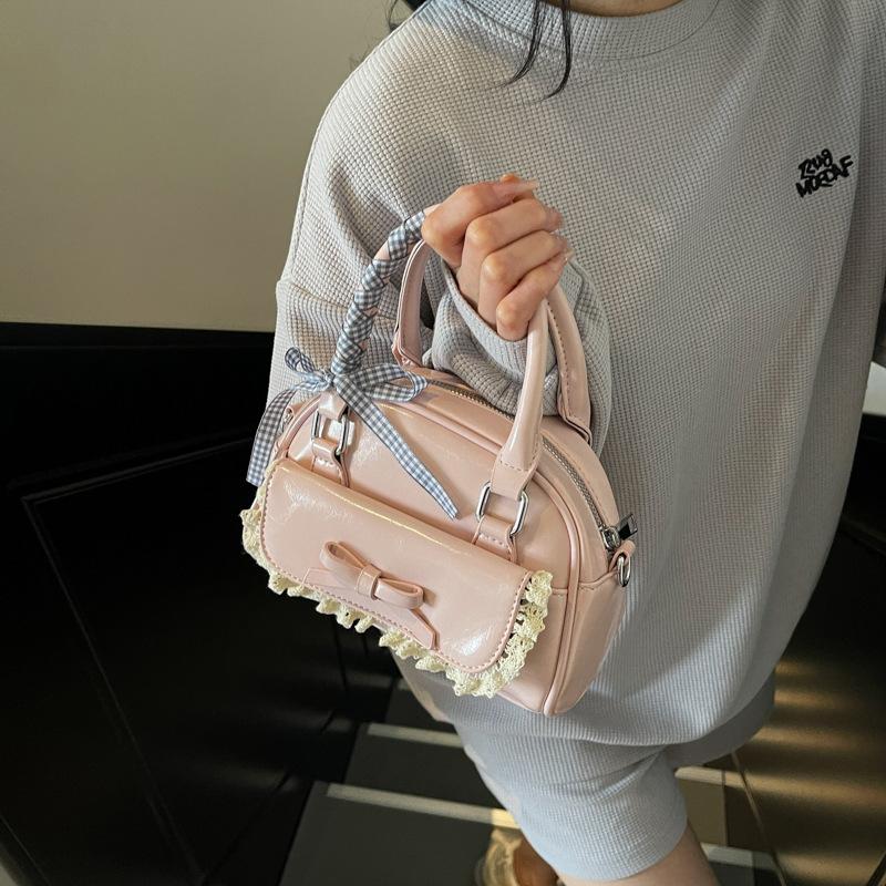 Fashion Bow Handbag Women's New Versatile Shoulder Messenger Bag
