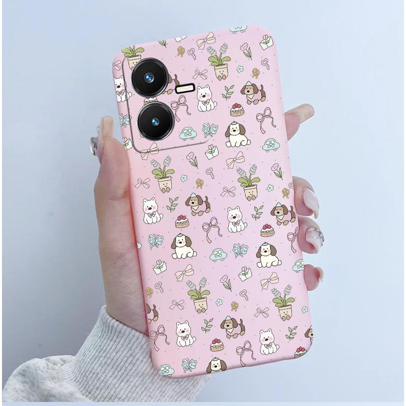 Case For Vivo Y22 Y22s Y35 Cute Astronaut Panda Soft TPU Silicone Phone Cover For vivoY22s Y 22s V2206 V2207 Y 35 V2205 Coque