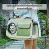 Travel Pet Cat Bag Foldable Breathable Transparent  Portable Cat Carrier Bag Outdoor Travel Backpack for Cats Pet Supplies