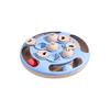 Ball Track Smart Cat Puzzle Toy Feather Teaser Pet Training Toy  Kitty Play