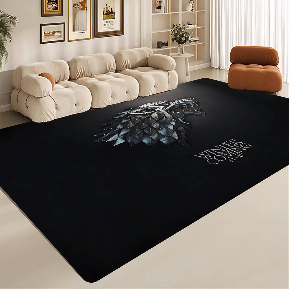 Popular TV Series G-Game Of T-Thrones Room Mats Anti-slip Absorb Water Long Strip Cushion Bedroon Mat Household Carpets