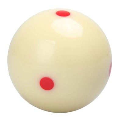 Measle Pool Red Practice 6 Dots 2 1/4" Billiard Ball Training Cue Ball Billiard Cue Ball Cue Ball