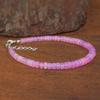Pink Opal Smooth Beads Bracelet for Women, Ethiopian Opal Beads Handmade Bracelet, October Birthstone Beaded Bracelet, Gift for Her