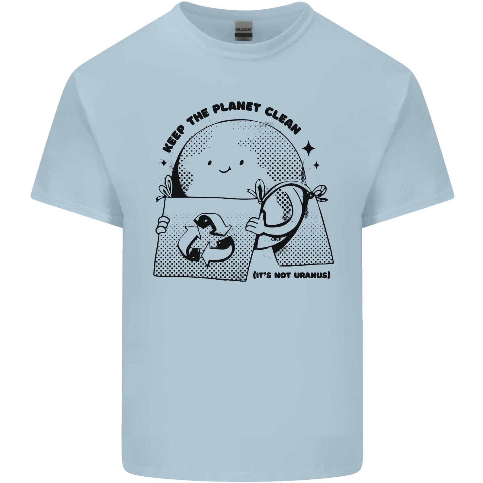 Funny Climate Change Keep the Planet Clean Kids T-Shirt Childrens M