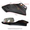 Universal Motorcycle Spoiler Fairing Wing for Yamaha R3 Aerodynamic Winglets with Rear View Mirror for Honda CBR650R