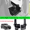 Bil Bakre Bagageutrymme Sida Förvaringslåda Hållare Organizer Bricka för Jeep Wrangler JL 4-dörrars 2018-2025 Förvaring Ordning Interiörtillbehör